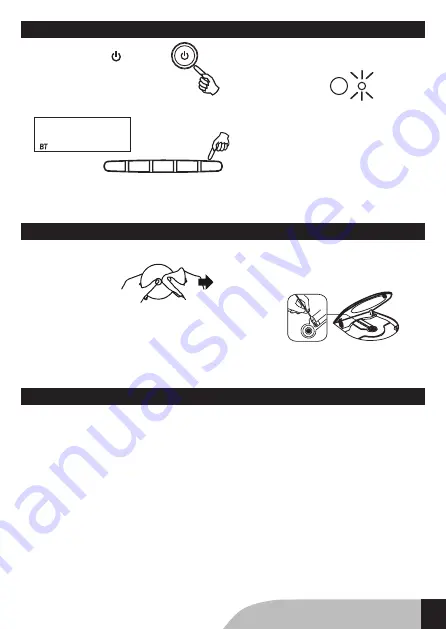 THOMSON RCD400BT Operating Instructions Manual Download Page 9