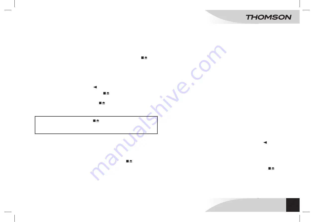 THOMSON RK100CD Manual Download Page 53