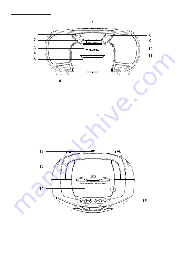 THOMSON RK101CD Скачать руководство пользователя страница 58