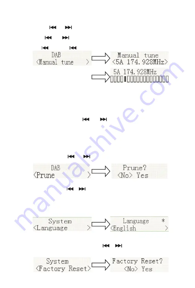 THOMSON RK200DABCD Operating Instructions Manual Download Page 101