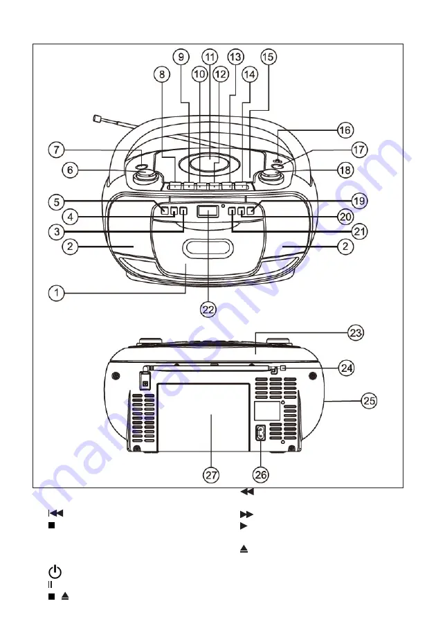 THOMSON RK200DABCD Operating Instructions Manual Download Page 128