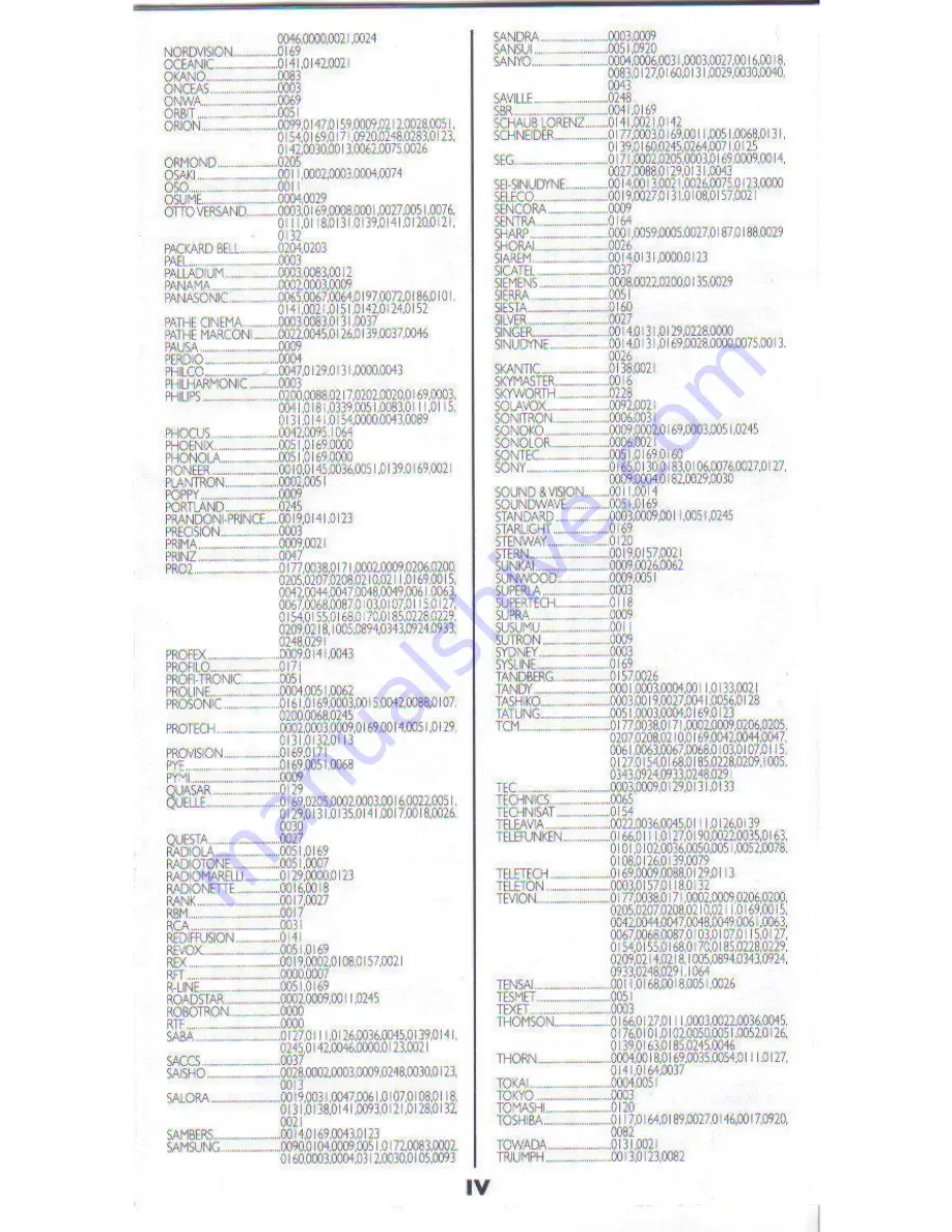 THOMSON ROC 3404 Скачать руководство пользователя страница 4