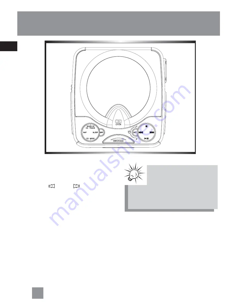 THOMSON RR420CD Owner'S Manual Download Page 6