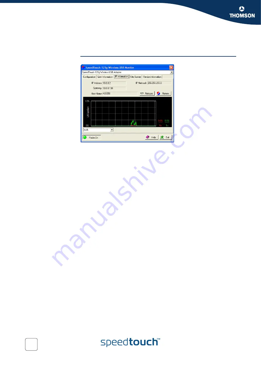 THOMSON SPEEDTOUCH 121G Setup And User Manual Download Page 22