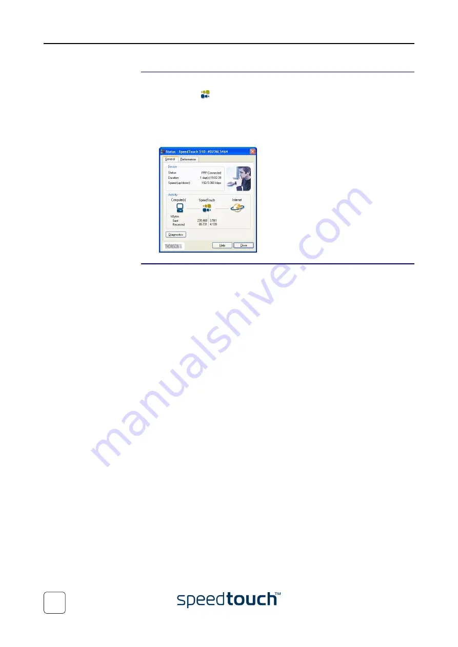 THOMSON SpeedTouch 500 Series Setup And User Manual Download Page 36