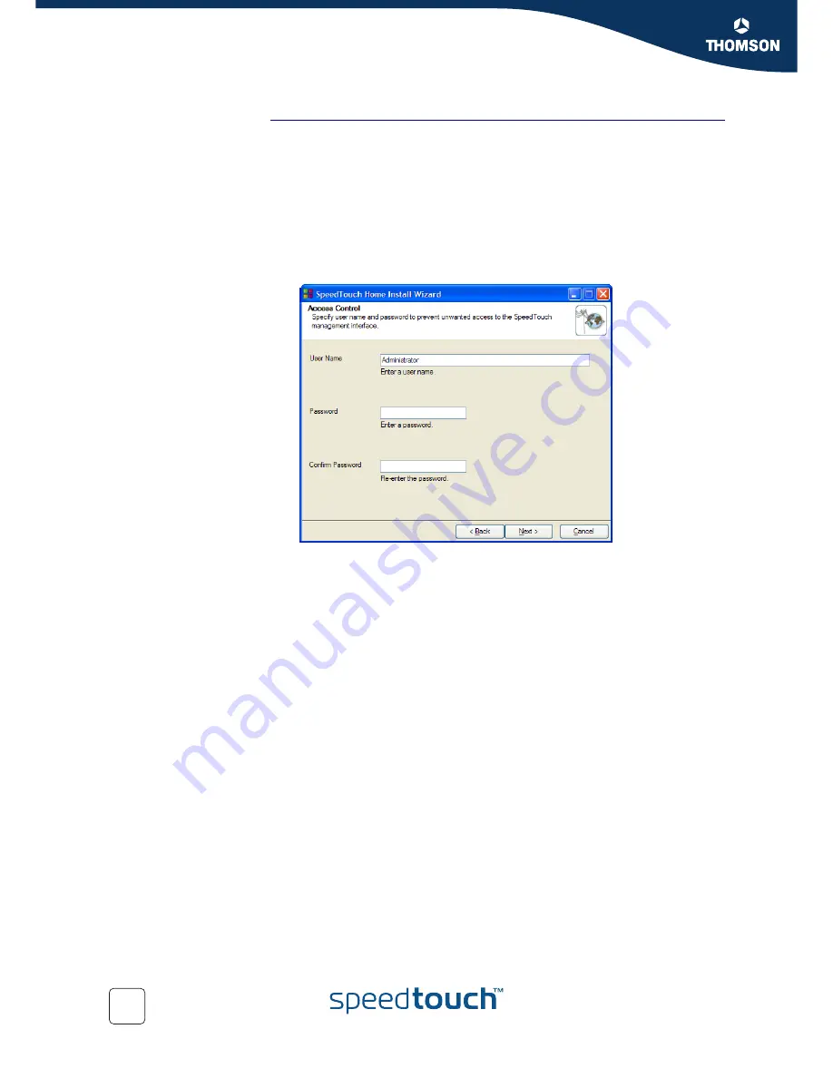 THOMSON SPEEDTOUCH 546 - VERSION 6 Installation And Setup Manual Download Page 20