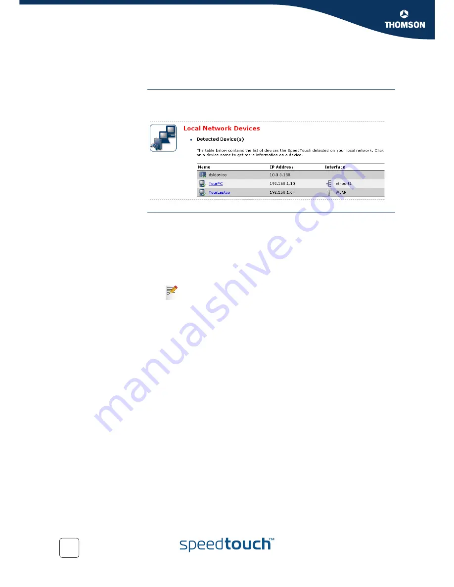 THOMSON SpeedTouch 576 User Manual Download Page 96