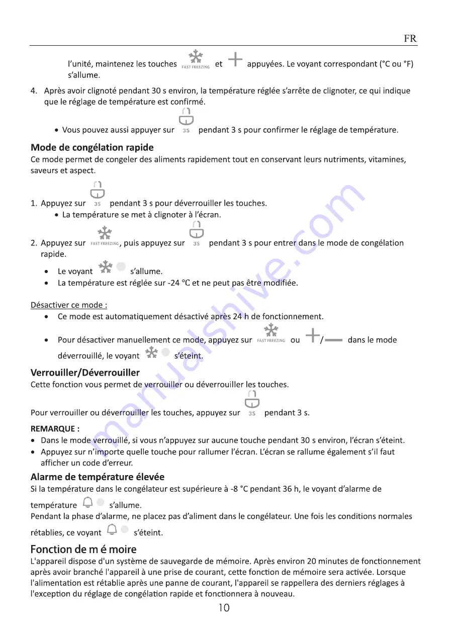 THOMSON TCH 416 E Instruction Manual Download Page 11