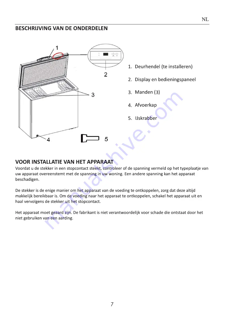 THOMSON TCH 416 E Instruction Manual Download Page 38