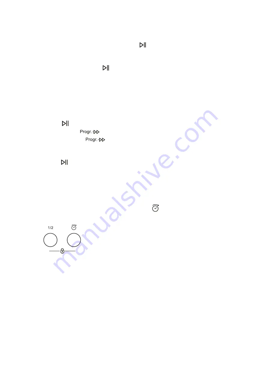 THOMSON TDW 1445 Operating Instructions Manual Download Page 40