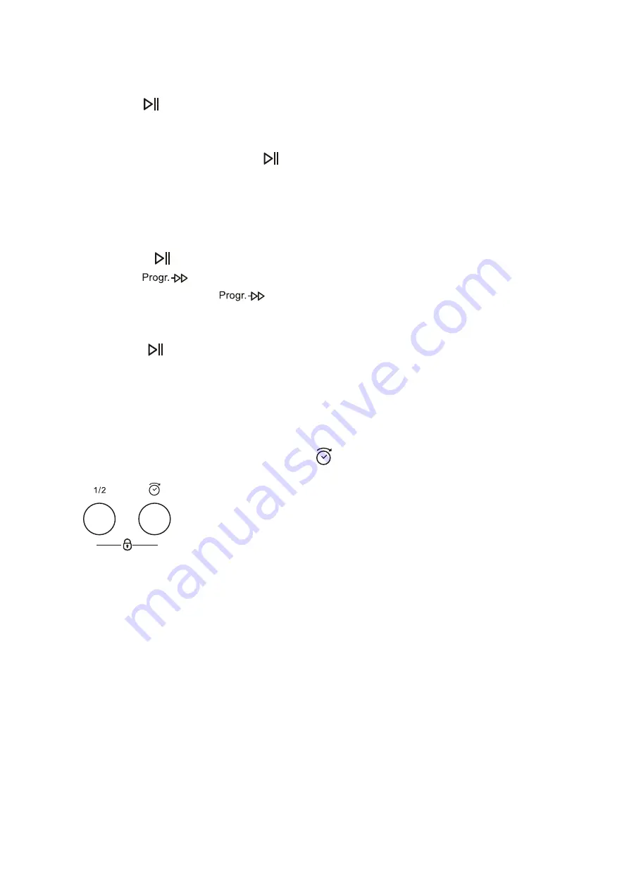 THOMSON TDW 1445 Operating Instructions Manual Download Page 106