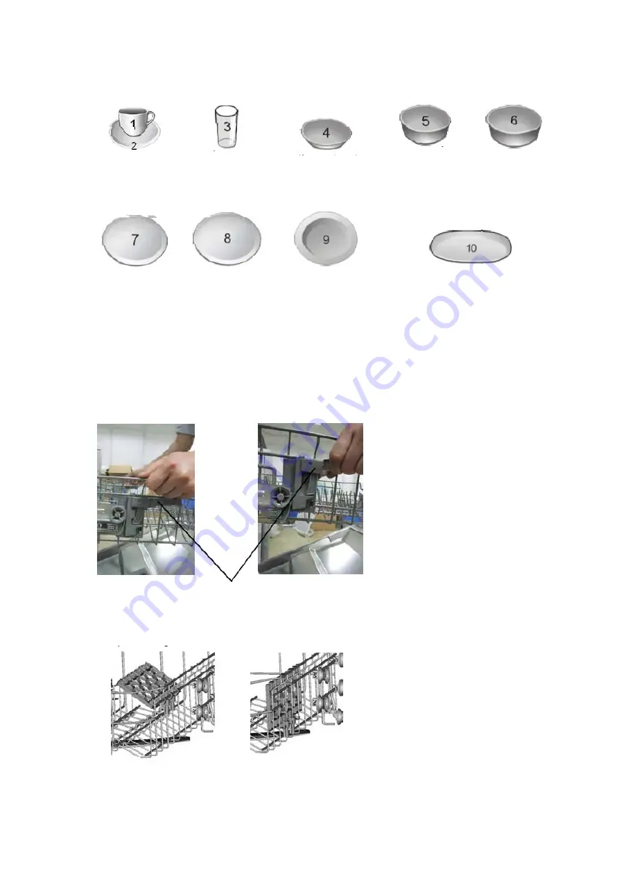 THOMSON TDW 1445 Operating Instructions Manual Download Page 122