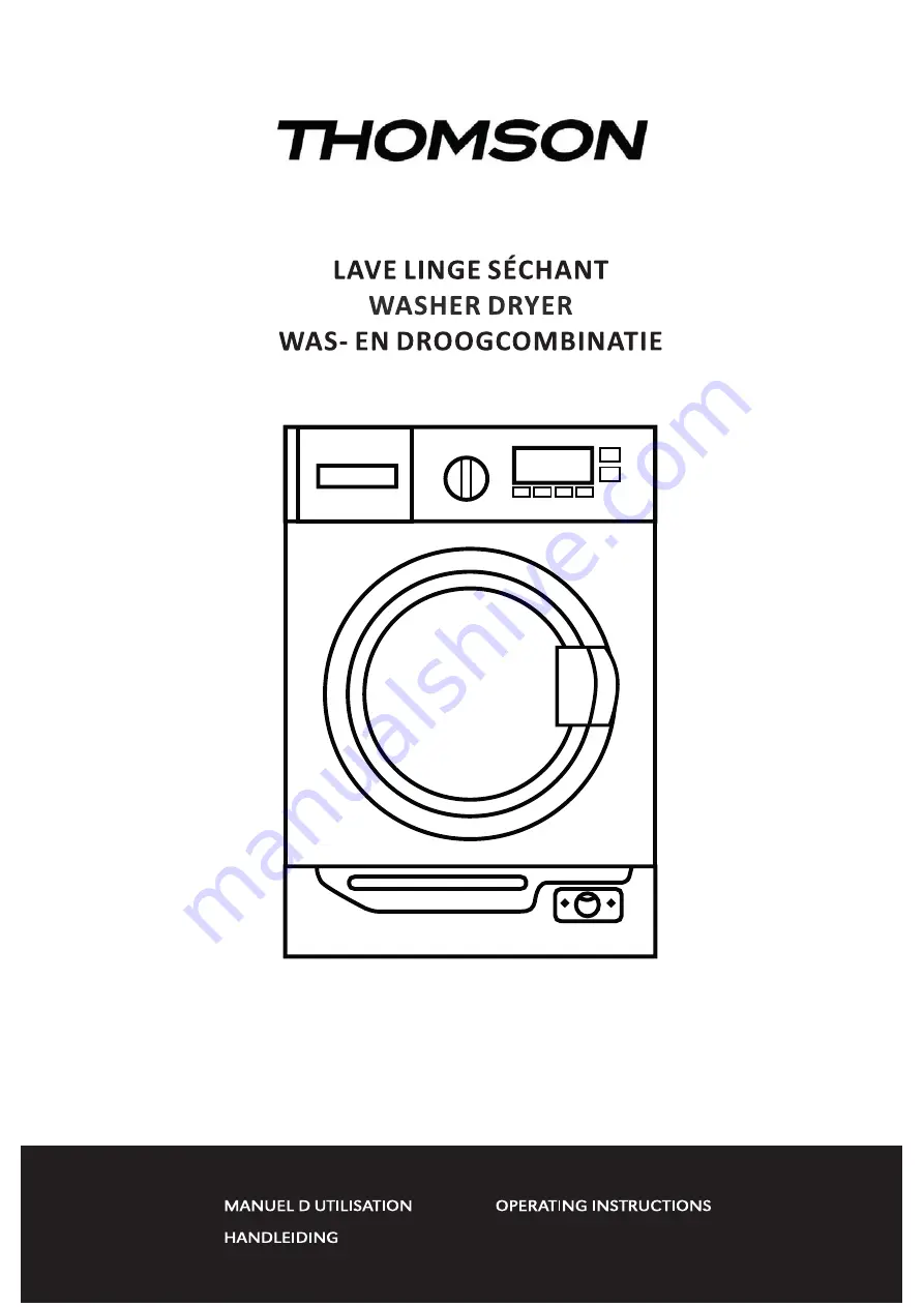 THOMSON THBI6814WD Operating Instructions Manual Download Page 1