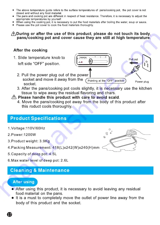 THOMSON TM-SAS06G Instruction Manual Download Page 18