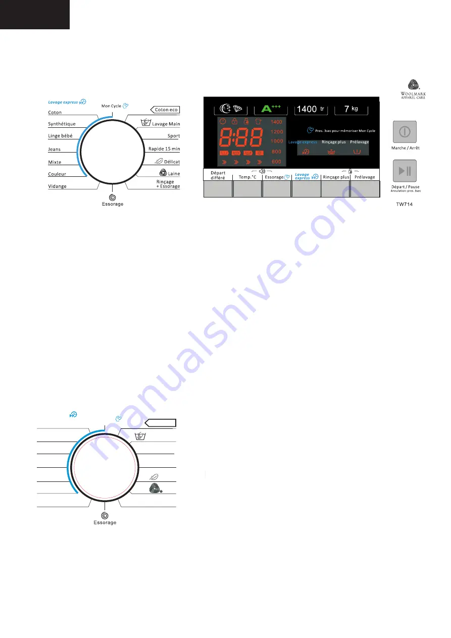 THOMSON TW714 Operating Instructions Manual Download Page 50