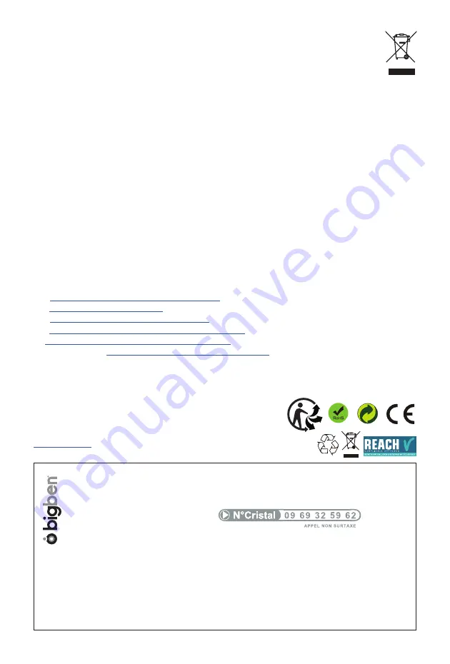 THOMSON WS06IPB Operating Instructions Manual Download Page 56