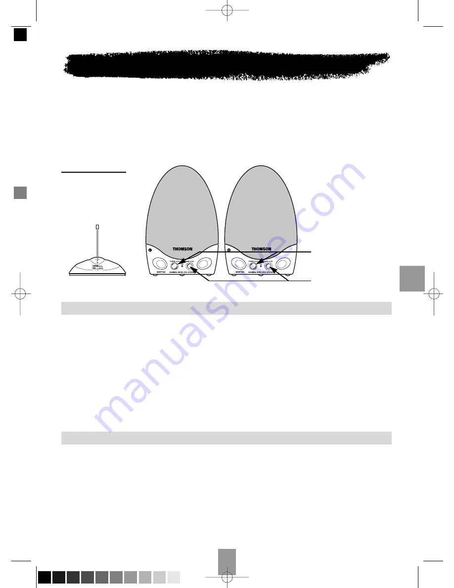 THOMSON WSP 740 Manual Download Page 17