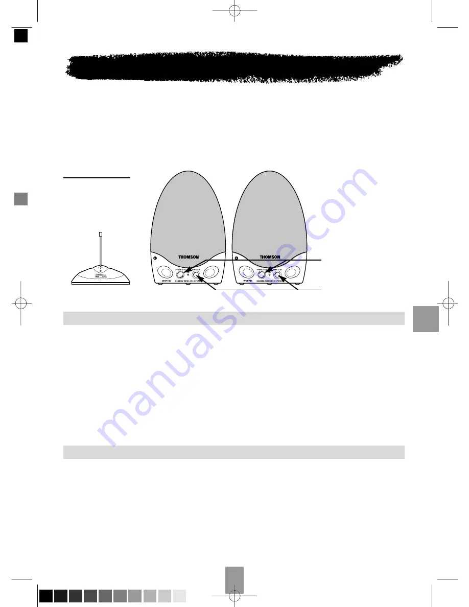 THOMSON WSP 740 Manual Download Page 19