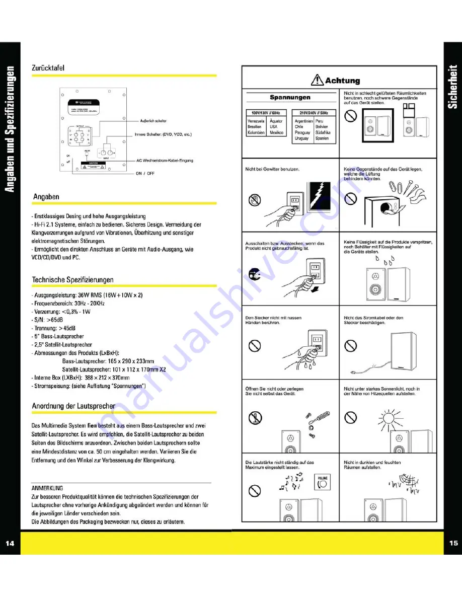 Thonet & Vander fien Manual Download Page 9