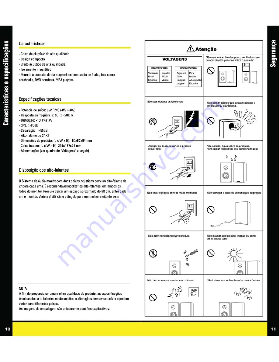 Thonet & Vander macht Manual Download Page 7