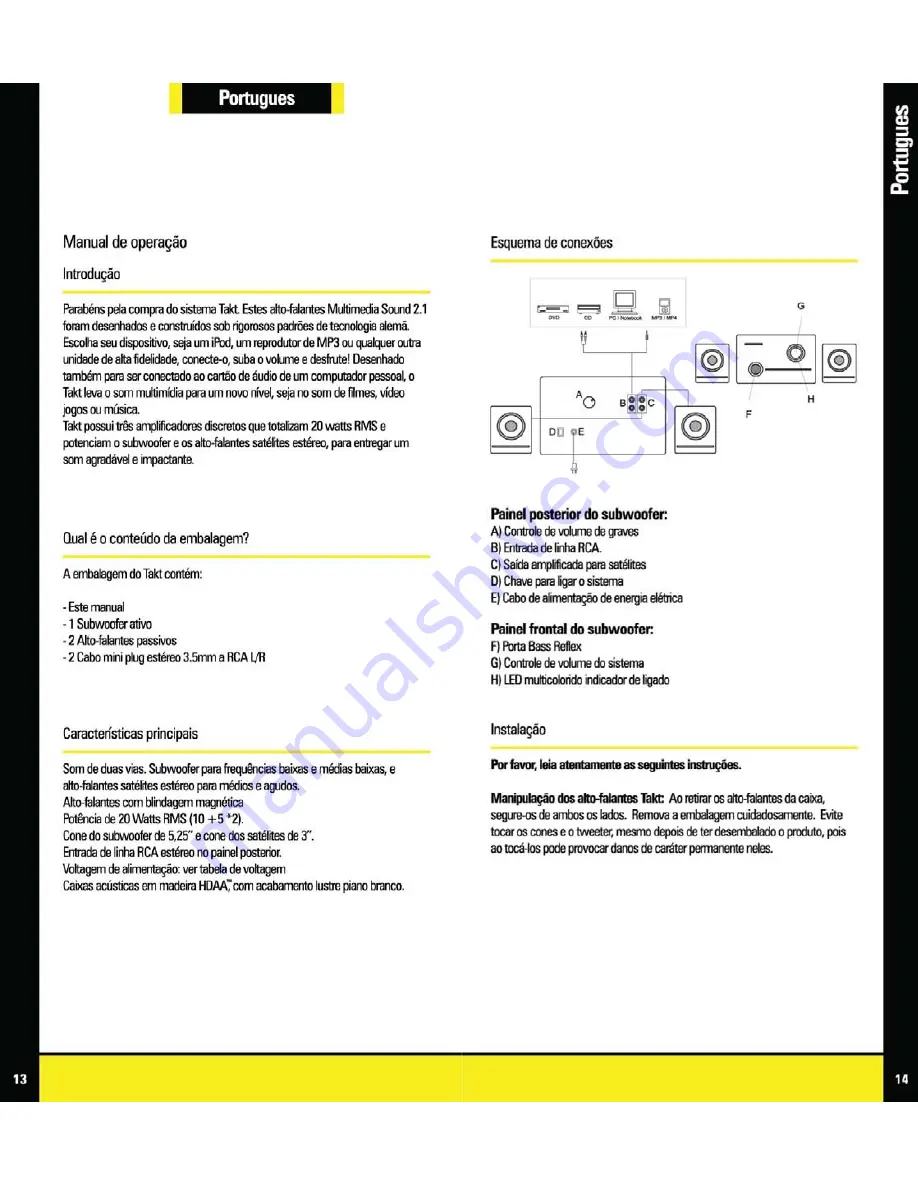 Thonet & Vander T&V Operation Manual Download Page 9