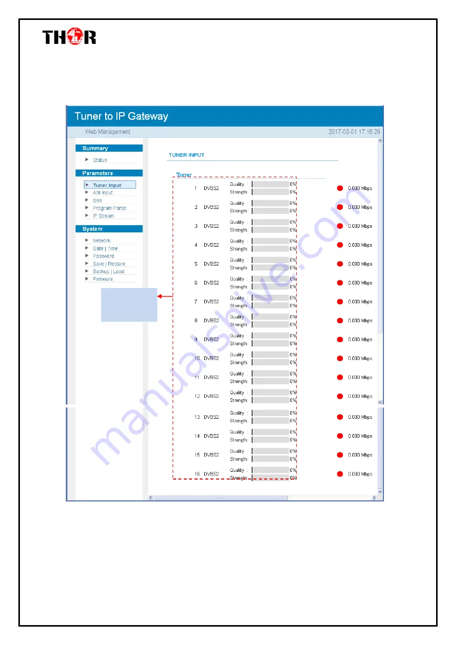 Thor Broadcast H-16QAM-IP-RF User Manual Download Page 13