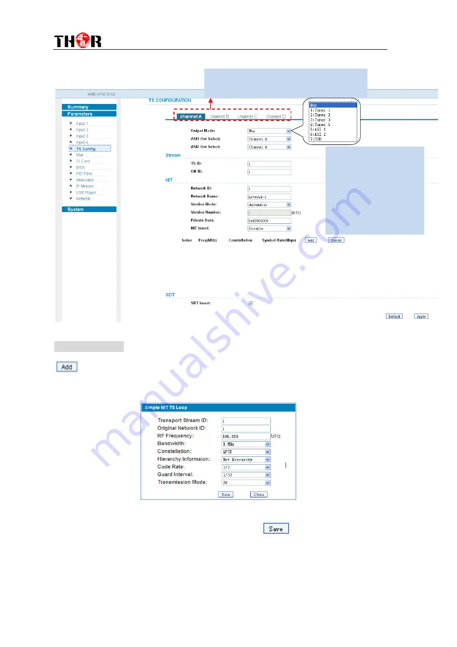 Thor Broadcast H-4ATSC-QAM-IP User Manual Download Page 31