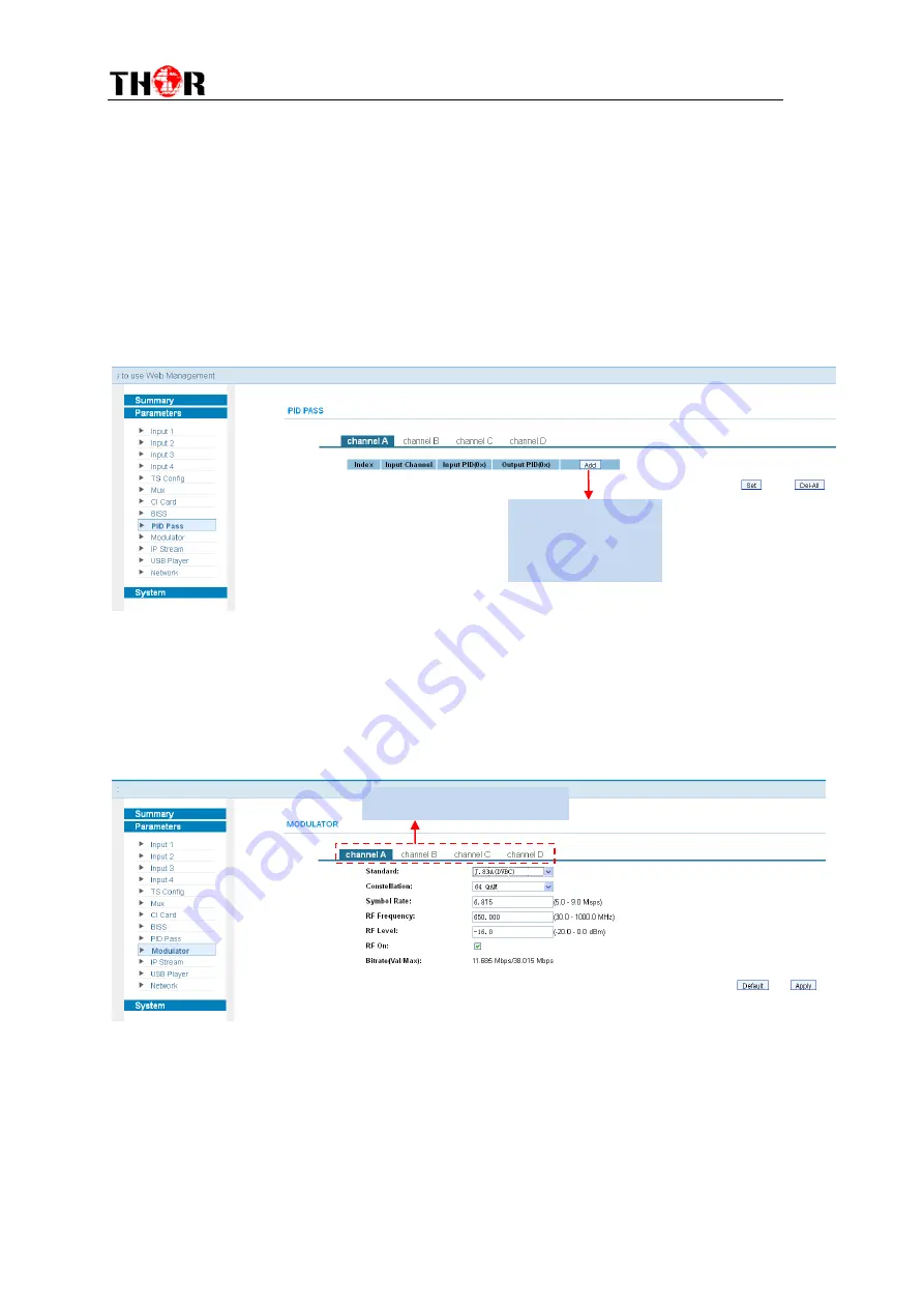 Thor Broadcast H-4ATSC-QAM-IP User Manual Download Page 37