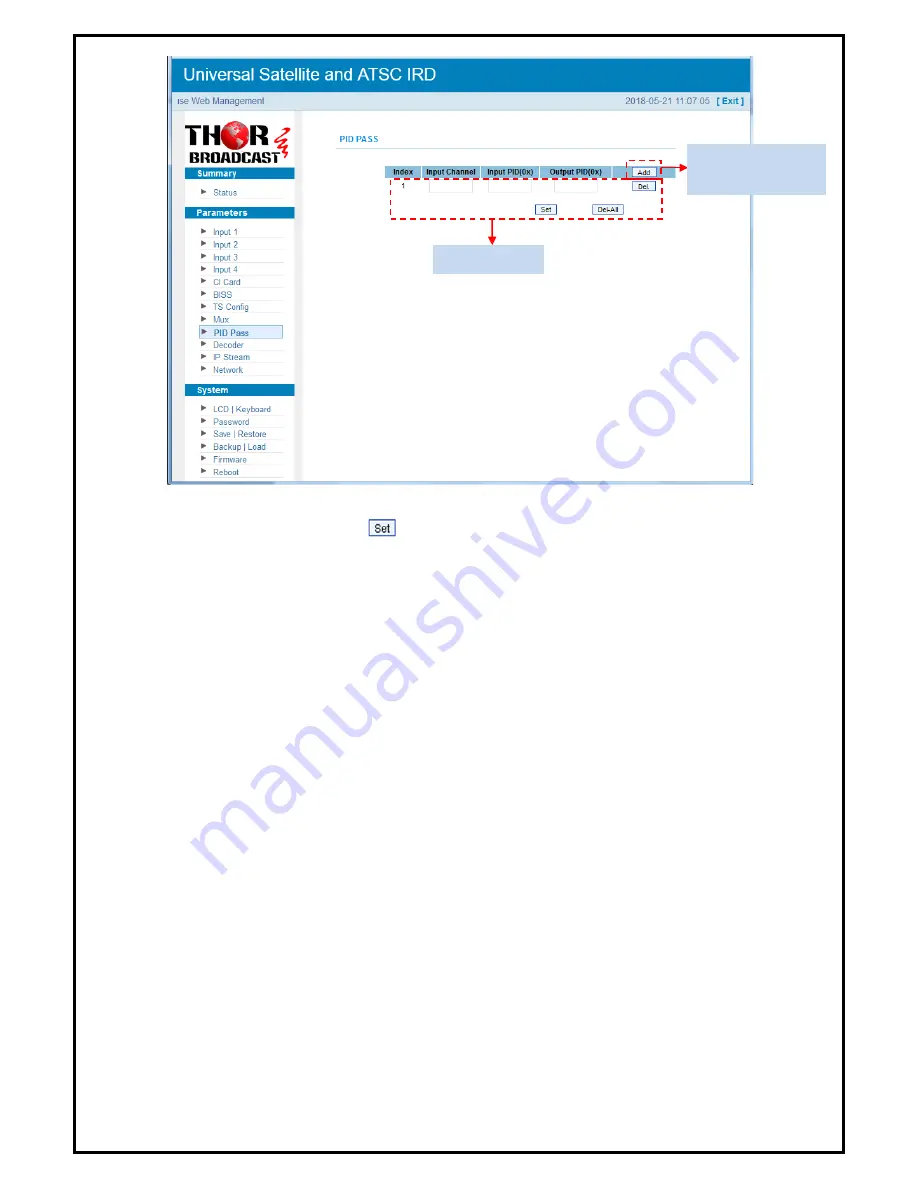 Thor Broadcast Thor Fiber HD-IRD-V3-ATSC-DVBS2 User Manual Download Page 38