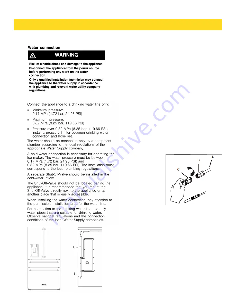 Thor Kitchen TRF3601FD Use And Care Manual Download Page 15