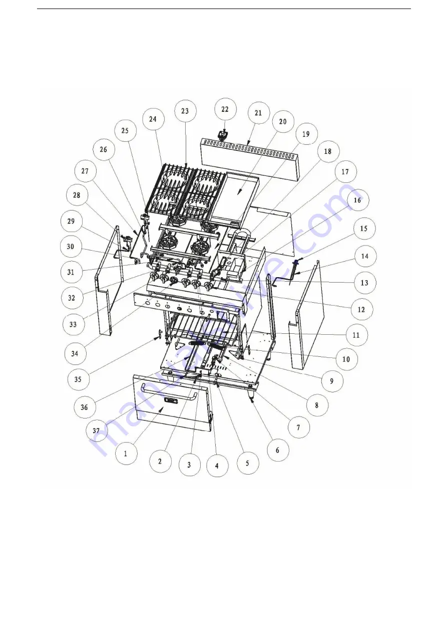 THOR GE542-N Installation And Operation Instructions Manual Download Page 26