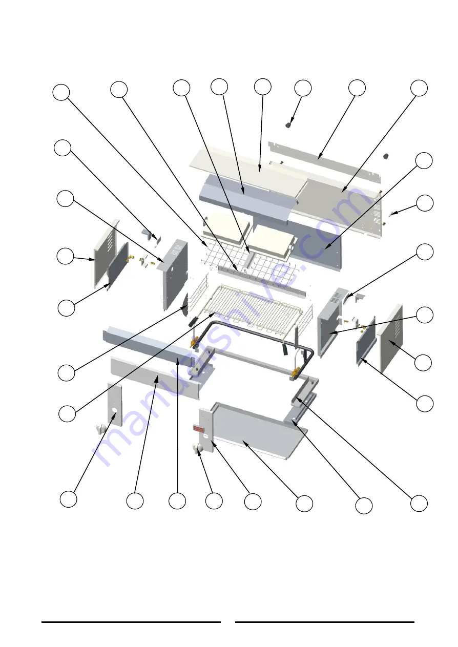 THOR GE559-N Assembly, Installation And Operation Instructions Download Page 16