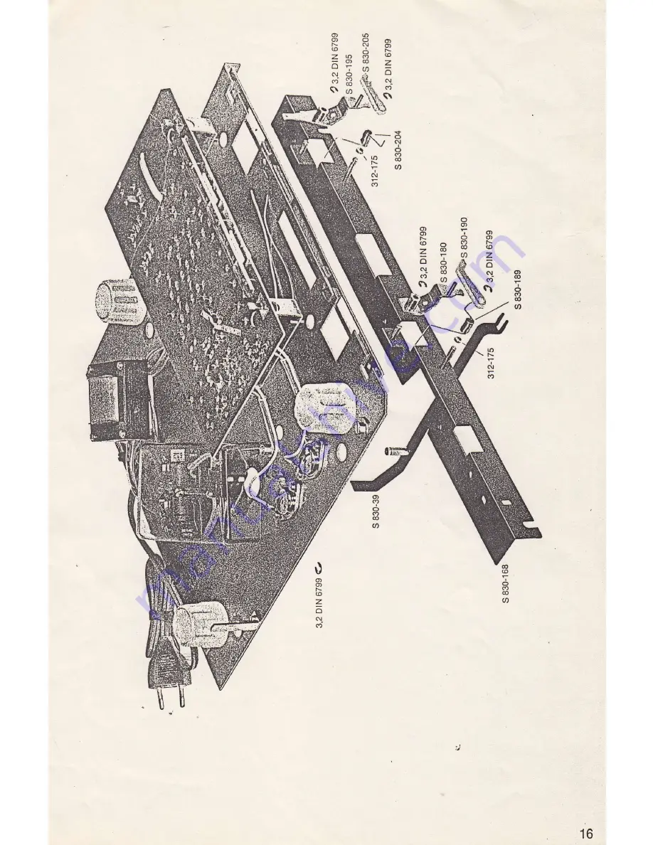 THORENS TD 125 Service Manual Download Page 17