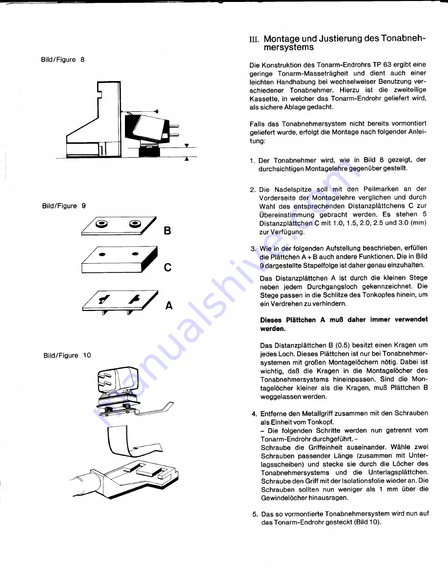 THORENS TD 147 Instruction Manual Download Page 6