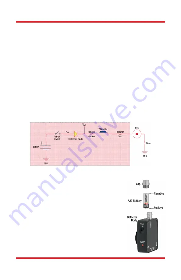 THORLABS DET100A2 Скачать руководство пользователя страница 10