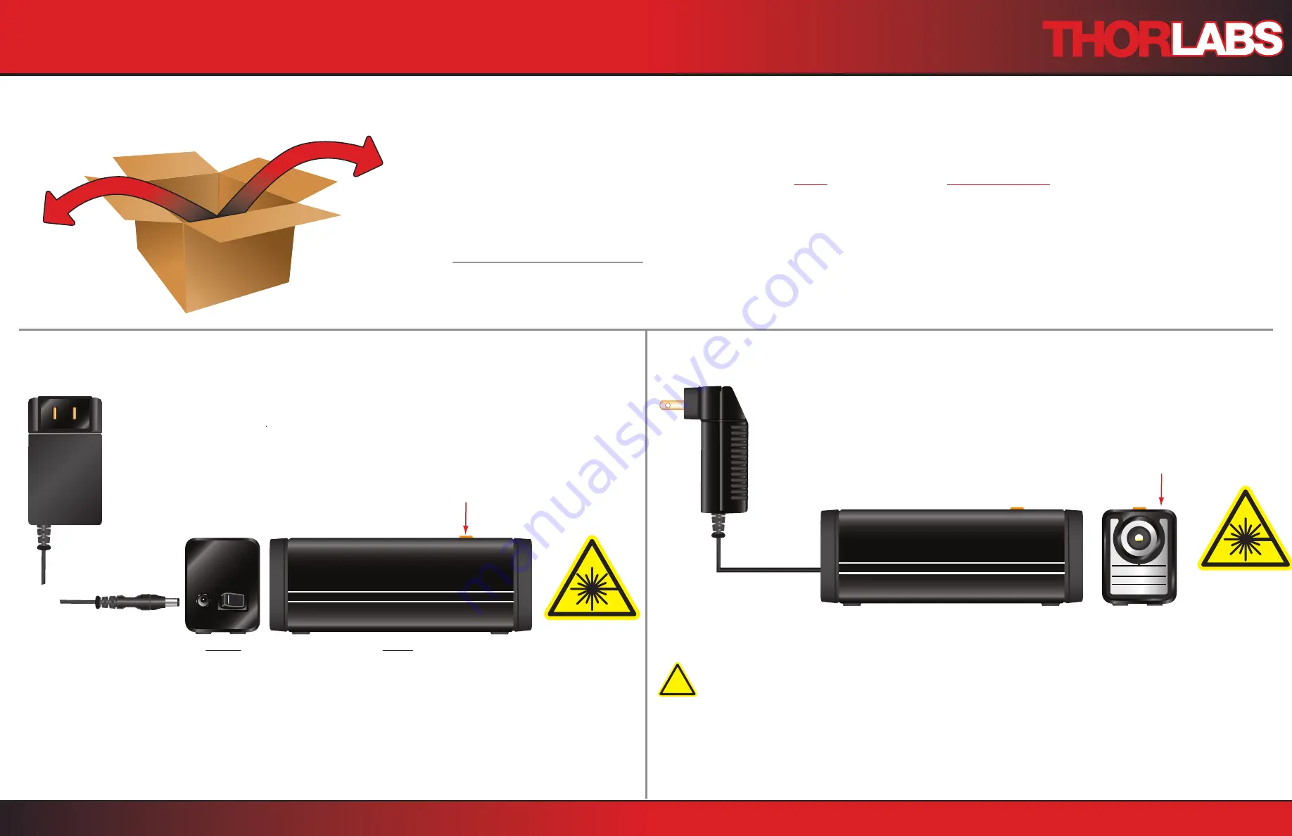 THORLABS HNLS008L User Manual Download Page 21