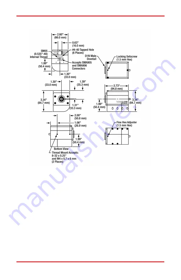 THORLABS MPH16-UC User Manual Download Page 37