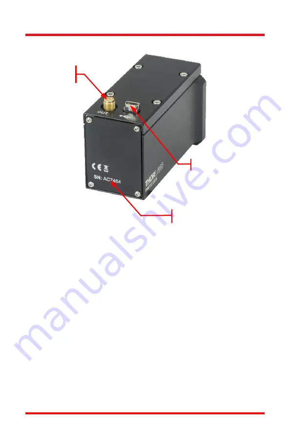 THORLABS PMT2100 Series User Manual Download Page 8