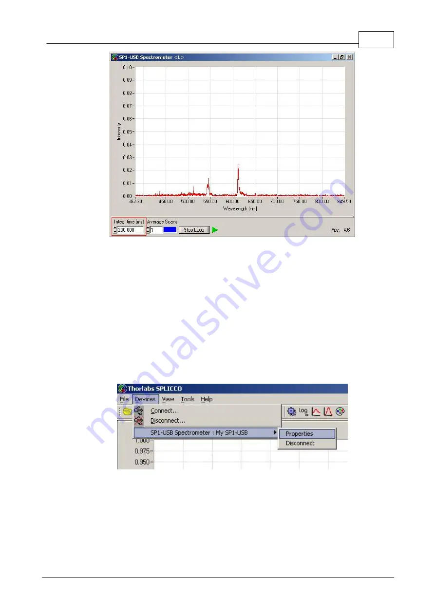 THORLABS SP USB Series Скачать руководство пользователя страница 23