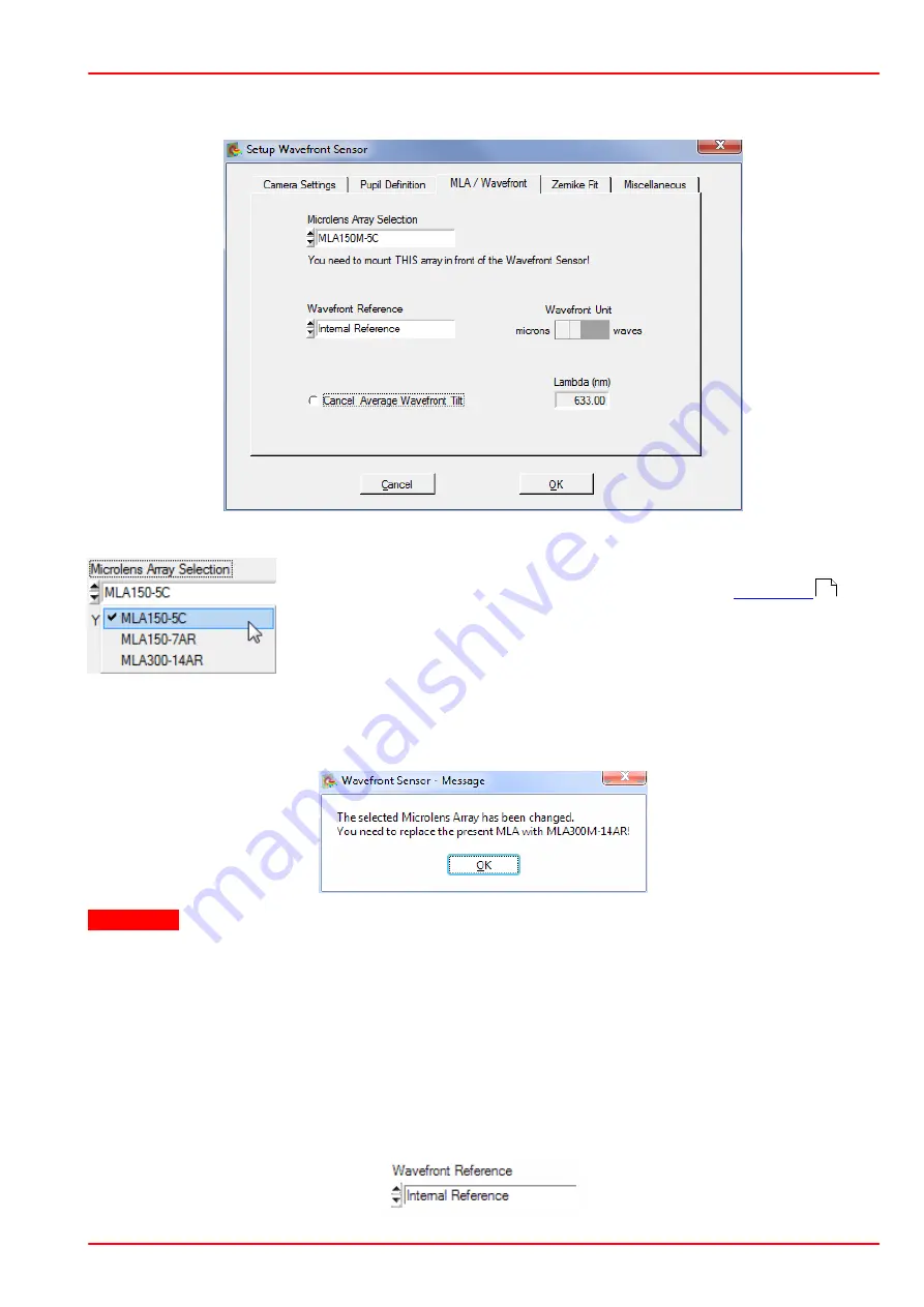 THORLABS WFS20-14AR Operation Manual Download Page 37