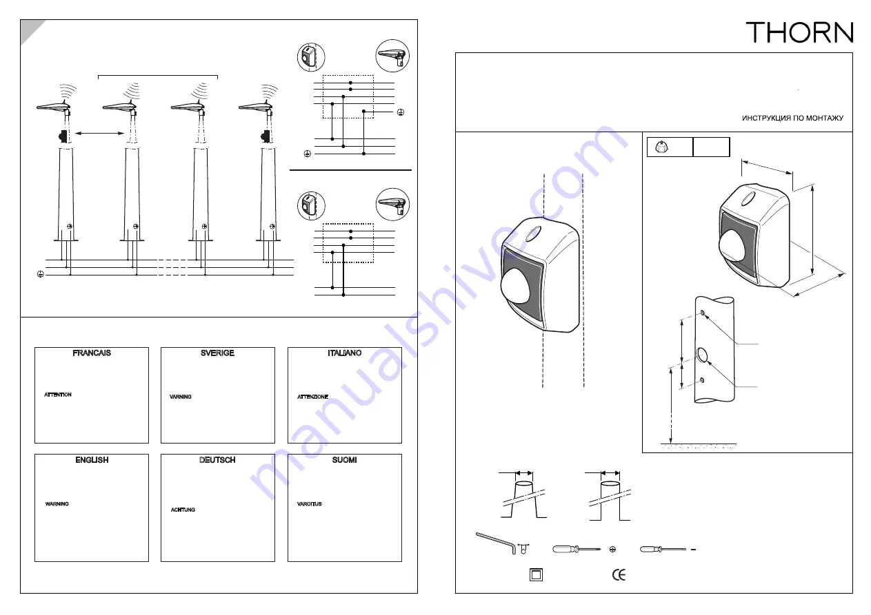 Thorn MOVU MLE Installation Instructions Download Page 1