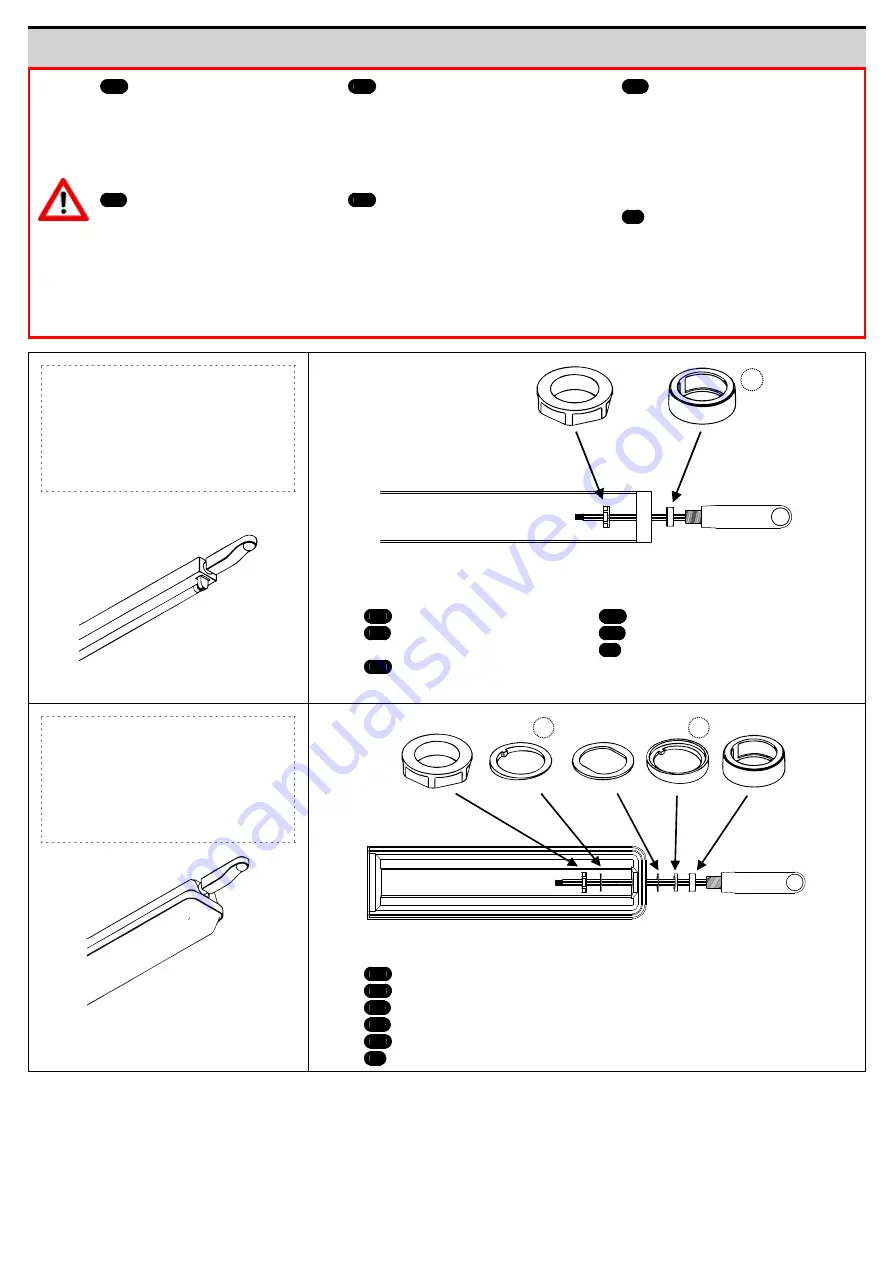 Thorn Sensa DDP BATTEN 96601989 Manual Download Page 2