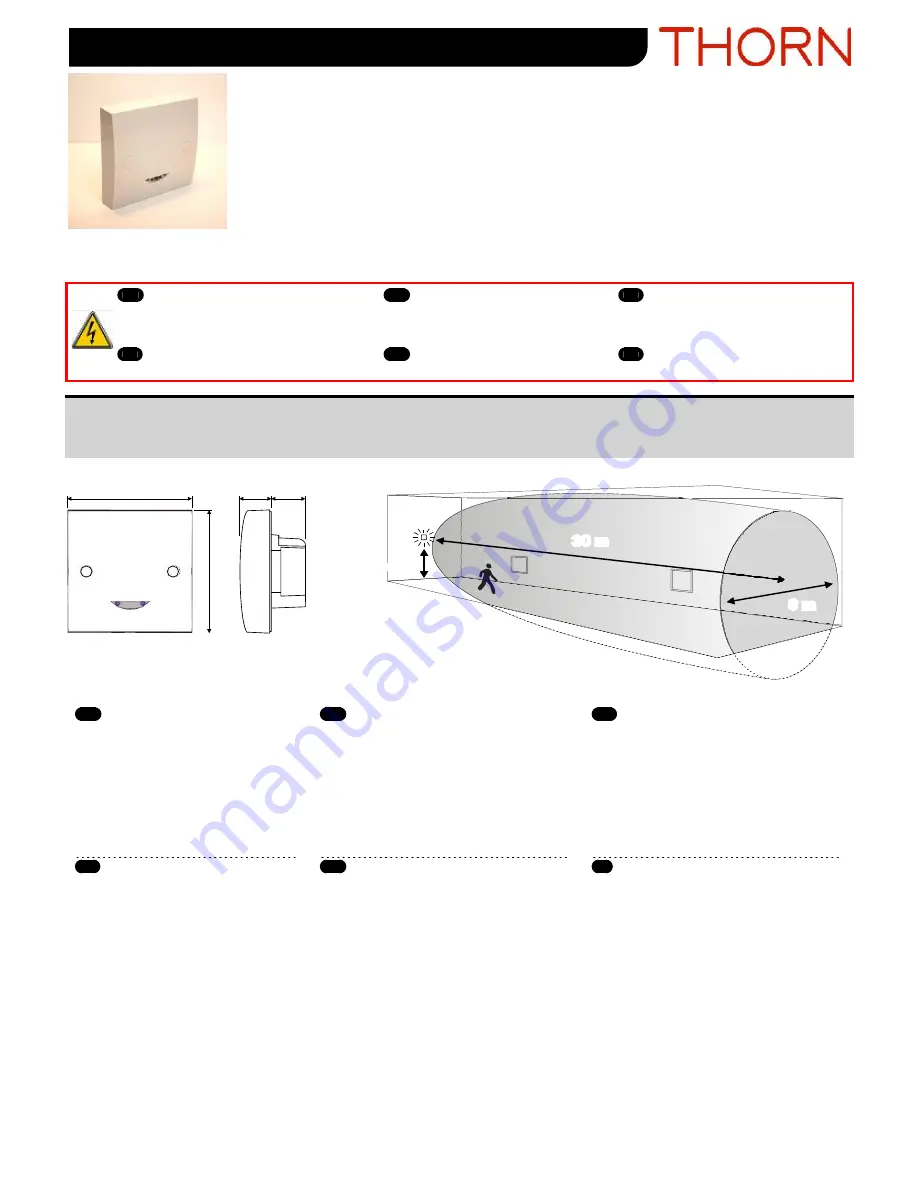 Thorn SwitchLite SLDM 96019208 Manual Download Page 1