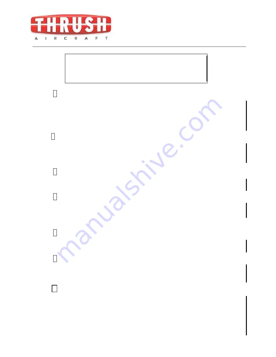 THRUSH S2R-H80 Flight Manual Download Page 31