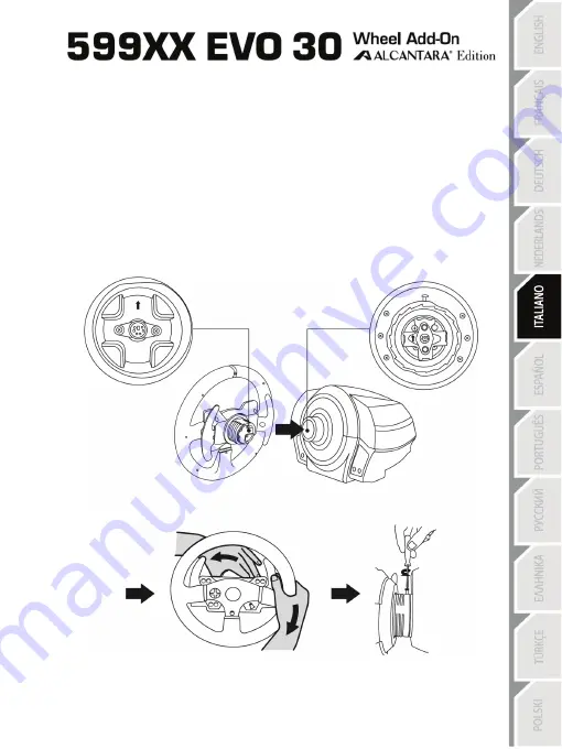 Thrustmaster Alcantara Edition 599XX EVO 30 Скачать руководство пользователя страница 34