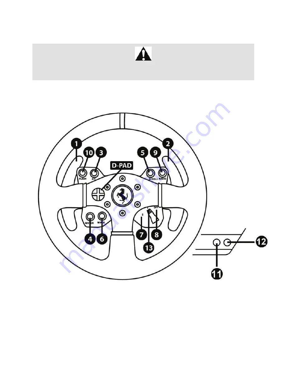 Thrustmaster Ferrari 458 Challenge Edition User Manual Download Page 3