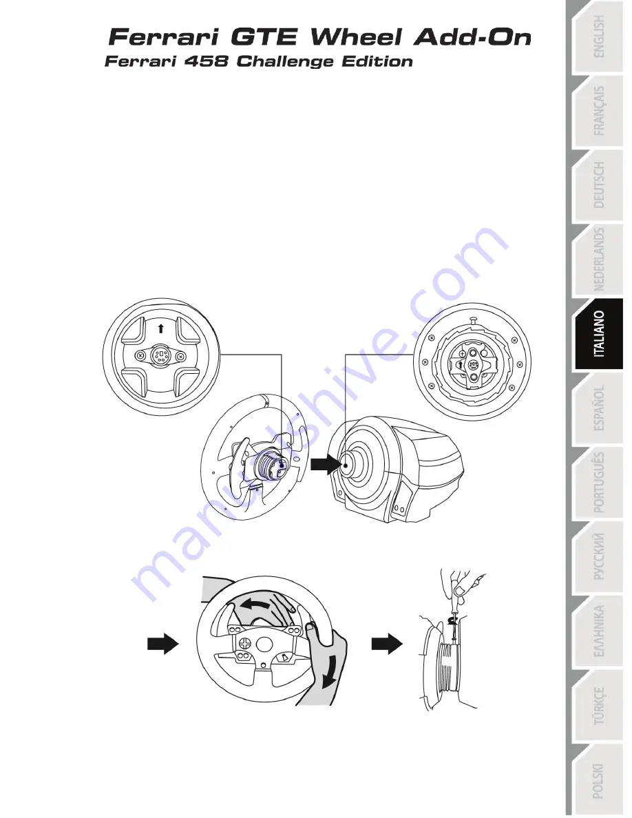 Thrustmaster Ferrari 458 Challenge Edition Скачать руководство пользователя страница 26
