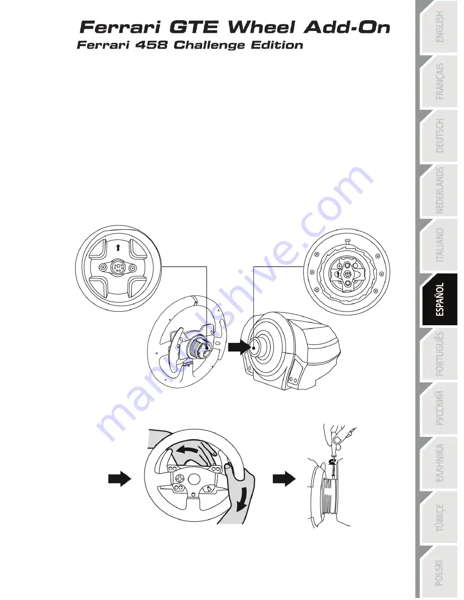 Thrustmaster Ferrari 458 Challenge Edition User Manual Download Page 32