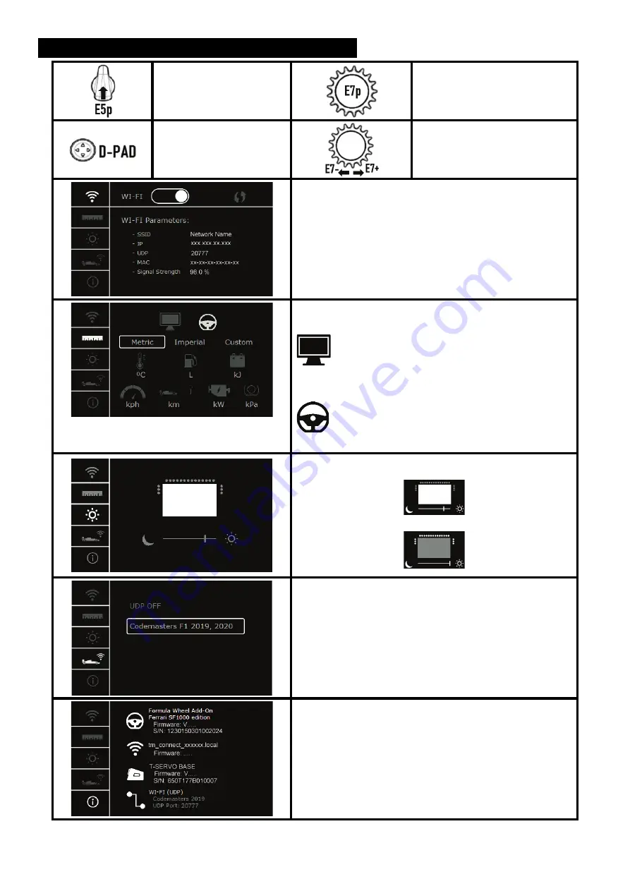 Thrustmaster Formula Wheel Add-On Ferrari SF1000 Edition Manual Download Page 58