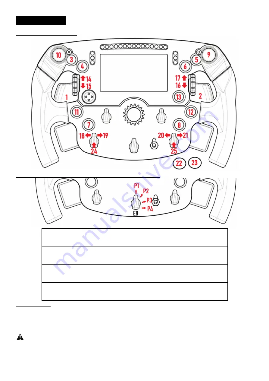 Thrustmaster Formula Wheel Add-On Ferrari SF1000 Edition Manual Download Page 126